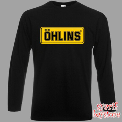 Ohlins Car Racing Suspension Men's Black Size S to 3XL