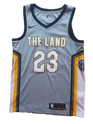 LeBron James Cleveland Cavaliers Nike City THE LAND Swingman Jersey Trikot NBA M