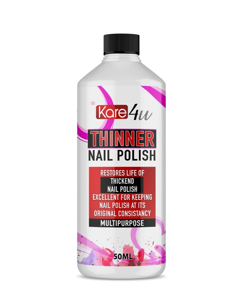50ml Top Coat Nail Polish Thinner Liquid. Thin and Revive old Favorite polishes.