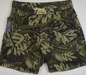 polo camo swim trunks