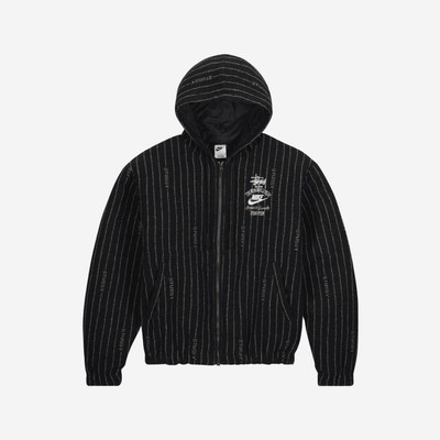 Nike x Stussy NRG Striped Wool Jacket Black (DR4023-010) DR4023 