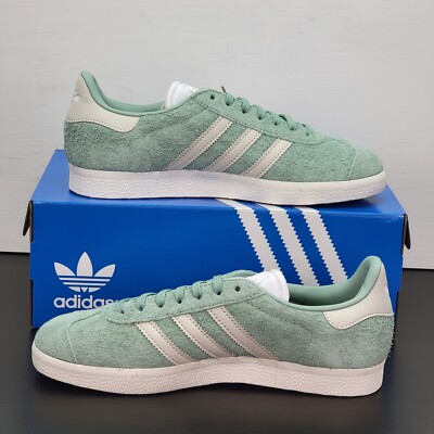 Adidas Gazelle Women's Size 7.5 Athletic Shoes Green OFF White Training  Sneakers | eBay