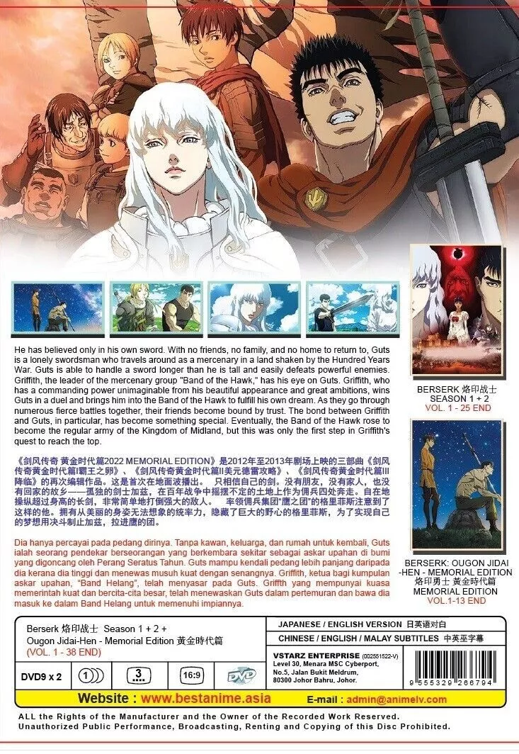 Which Berserk Anime Adaptation Did It Best?-demhanvico.com.vn