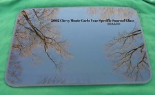 2002 Chevrolet Monte Carlo Year Specific Sunroof Glass Oem Free Shipping