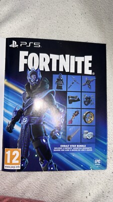 PS5 Fortnite Cobalt Star Bundle - Aktionscode für 8 Cosmetics & 1000 V-Bucks