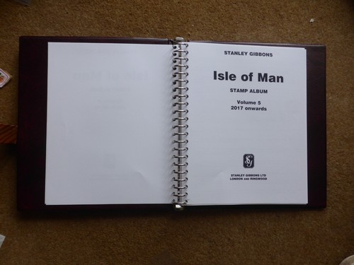 Excellent 2017-18 Isle of Man UM in Stanley Gibbons album - face £119 - rf779 - Picture 4 of 4