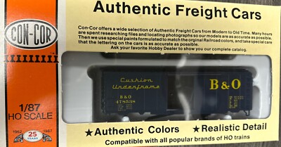 Con-Cor HO Kit #0001-009422 PS-1 Boxcar Kit Baltimore & Ohio  NIB