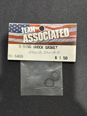 Vintage Team Associated ASC6469 O Ring Shock Gasket RC Part RC10 RC10T