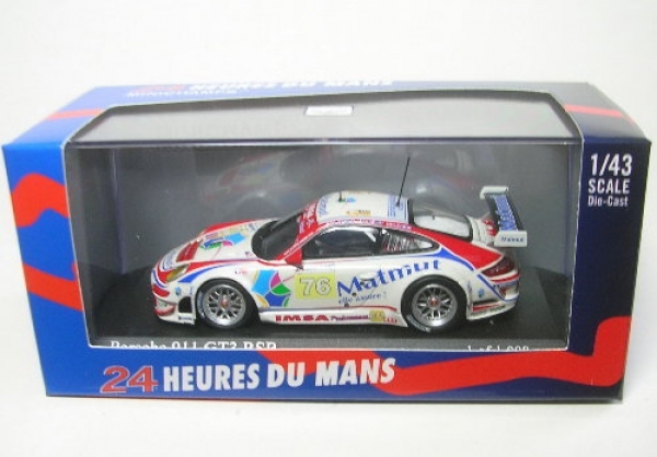 PORSCHE 911 GT3 RSR NARAC LONG 24H LE MANS 2009