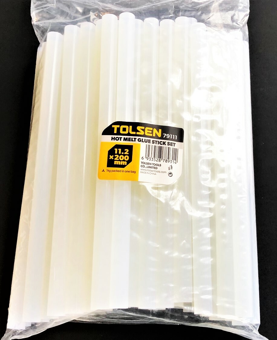 52pcs TOLSEN LARGE FULL SIZE HOT MELT GLUE GUN STICKS .44" X 8" #79111 | eBay