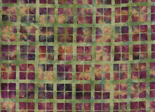FOUR SQUARE PATTERN BATIK,UNBRANDED,HALF YARD.