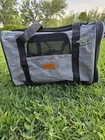 Morpilot Small Dog/Cat Carrier Pet Travel Airline Approved Shoulder Strap Grey