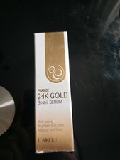 MYTEX-SHOP Sérum Or 24K et Bave d'escargot réparer la peau nourrissant (17ml)