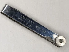 Vintage Cortland No. 231 USA Spark Plug Gap Tool Feeler Gauge