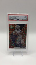 2020 Panini Mosaic CeeDee Lamb Rookie Card Reactive Green #207 PSA 9 Cowboys. rookie card picture