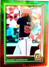 2025 Donruss Baseball *Green, Red/Green Holo Laser* Red/Blue *Liberty, Rockets*