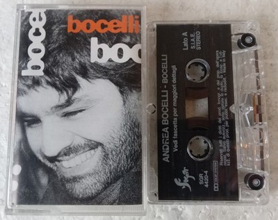 ANDREA BOCELLI Bocelli (1995) Kassetten, Album, Stereo - RTI Music - SGR 4420-4
