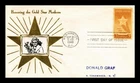 DR JIM STAMPS US COVER GOLD STAR MOTHERS FDC SCOTT 969 CROSBY PHOTO CACHET