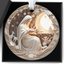 Christmas Ornaments Nativity Scene Nativity Ornaments for Christmas Tree Religio