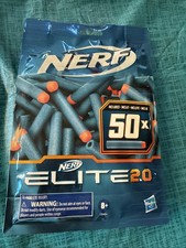 Nerf Elite 2.0 Dart Refill Pack 50 Official Foam Darts for Nerf Blasters