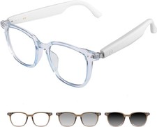 Bluetooth Audio Smart Glasses, Blue Light Blue-GS07 Standard Glasses 