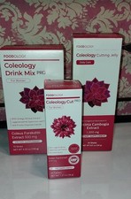 FOODOLOGY LOT Coleology Cutting Jelly 10 Sticks /Drink Mix Pro 10/Cut Pro 60tabs