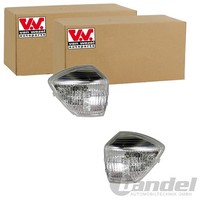2X VAN Wezel Blinkleuchte Blinker Glasklar AußEnspiegel Passend FÜR Ford C-MAX
