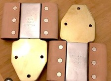 Genuine Leather Wrapped Blevins Buckles Vertical Post