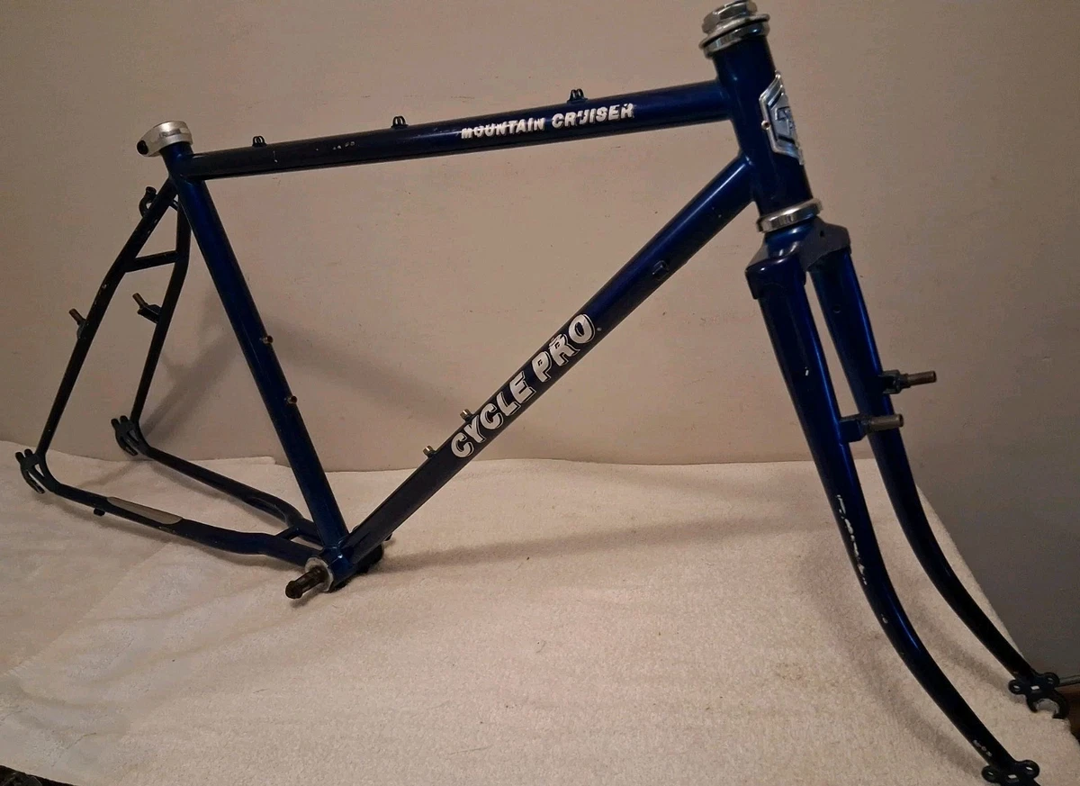 Frame, Fork & Extras Steel Frame Mountain Bike Vintage Bicycle