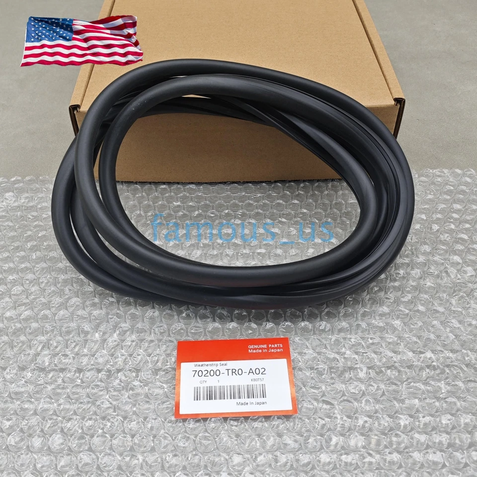 Nuevo sello de resistencia de vidrio para techo corredizo para Honda Civic 2012-2015 70200-TR0-A02 EE. UU. Foto 4 de 4