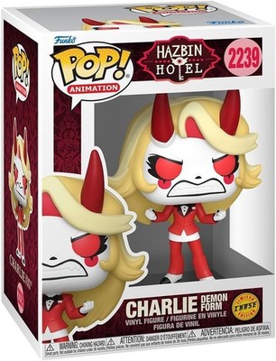 Funko Pop Hazbin Hotel Charlie Demon Form CHASE Figure w