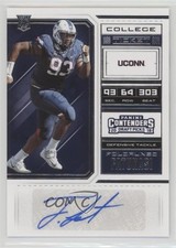 2018 Contenders Draft Picks College Ticket Blue Foil Folorunso Fatukasi Auto 0c2