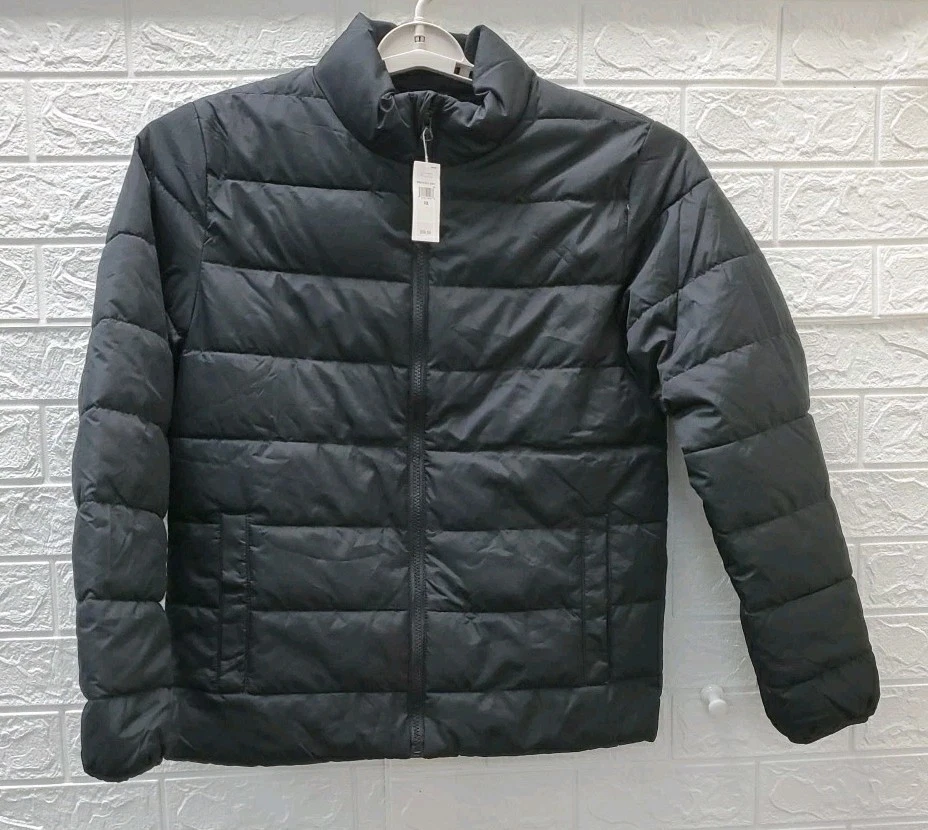 New GAP Cold Control Water Resistant Lightweight Black Puffer Jacket Black SZ XS