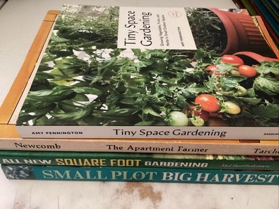 Lot 4 Small Plot, Big Harvest, Tiny Space Gardening, Square Foot Gardening
