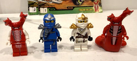 Lego Ninjago 9445 Fangpyre Truck Ambush - complete with manuals