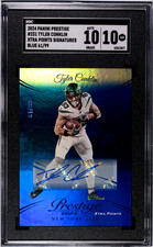 2024 Panini Prestige Tyler Conklin #231 Xtra Points Sigs. Blue SGC 10 Auto /99