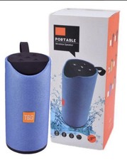 T G TG113 Blue Portable Wireless Speaker Splashproof USB Playback With Mic