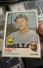 1973 Topps - Carlton Fisk #193 EX T110