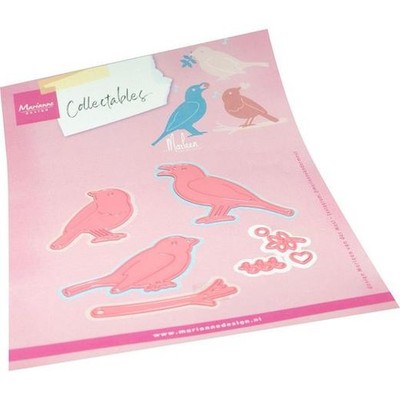 Marianne Design Sammlerstücke Stanzformen - Vögel von Marleen COL1583