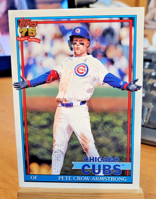 2026 Topps 1991 Pete Crow-Armstrong T91-64 Chicago Cubs Insert