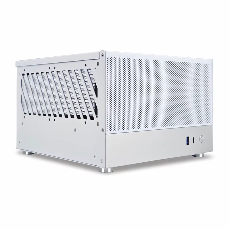 White Case 9L Compact PC Chassis Support Flex PSU/240mm GPU/100mm Cooler/180 Liq - Image 3 of 4