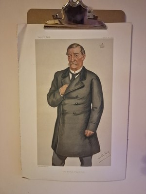 Vanity Fair Print 1870 Lord Napier of Magdala ''The British Expedition''