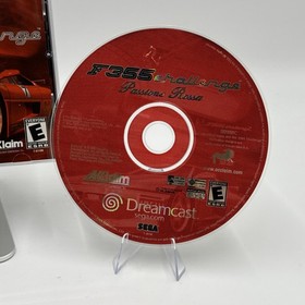 F355 Challenge: Passione Rossa (Sega Dreamcast, 2000) CIB Tested & Working