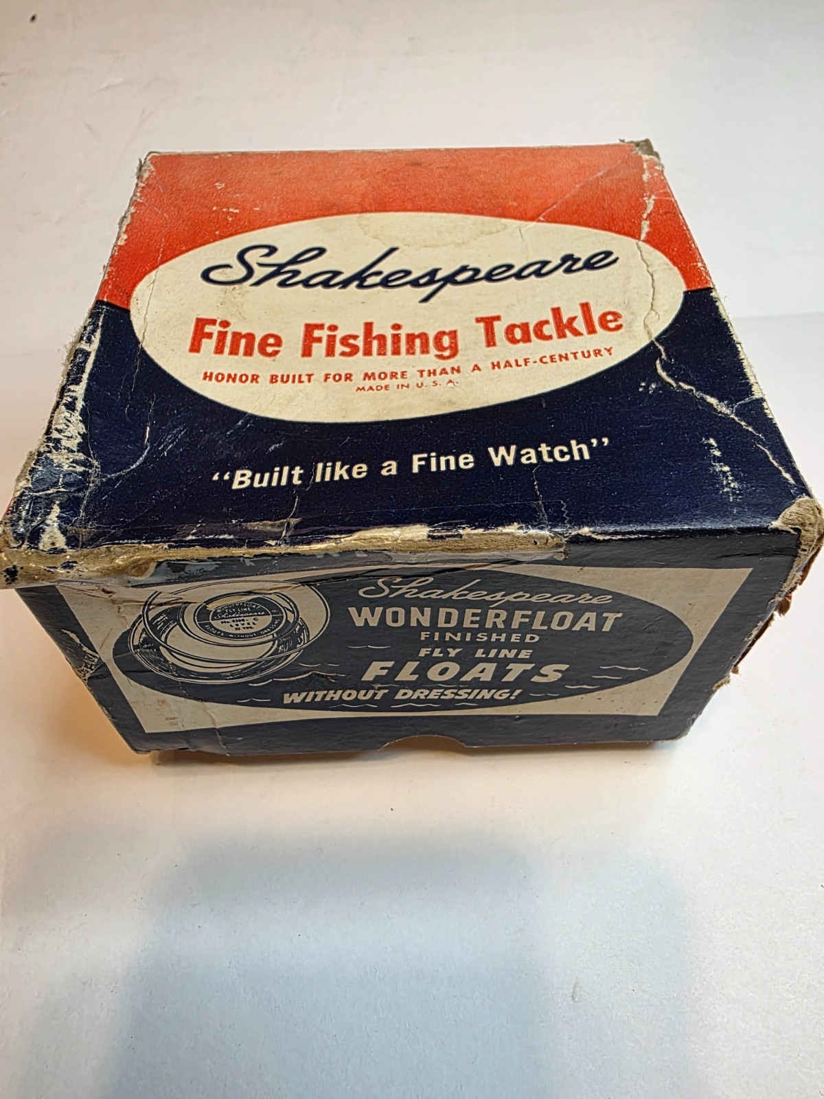 Shakespeare vintage 1824 ok Automatic fly fishing reel. Box 