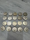 20 Kennedys Half Dollars 40% Silver 5-1966 5-1967 5-1968 5-1969