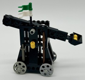 LEGO 6030 Catapult 1984 Castle Black Falcons Black Knights Catapult complete