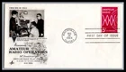 US FDC # 1260 5c Amateur Radio  ArtCraft  1964, 9g373