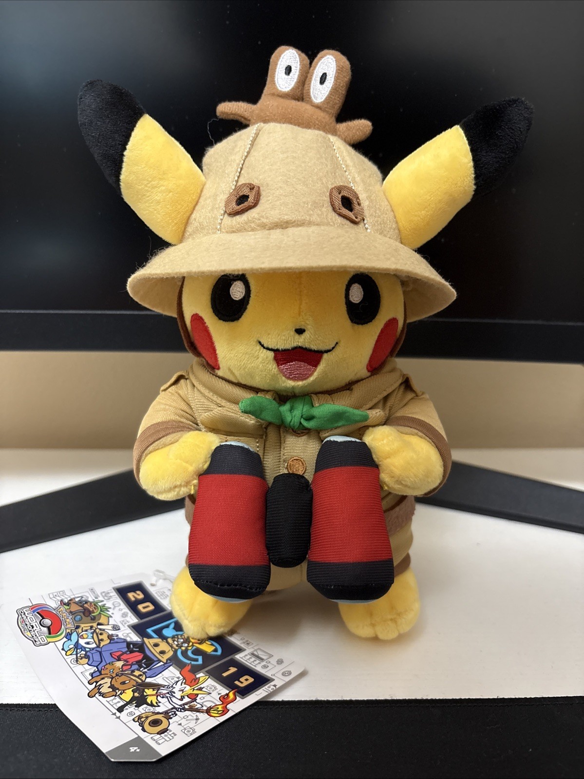 Pikachu 2019 Pokemon World Championships Washington DC Plush With Original Tag!