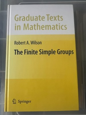 THE FINITE SIMPLE GROUPS - WILSON - NEW HARDBACK - SPRINGER GTM