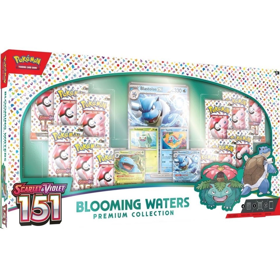Pokemon 151 Blooming Waters Premium Collection  Box - Sealed